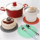 Non-Slip Table Mat Coaster Bowl Mat Heat Resistant Mat Silicone Pot Holders