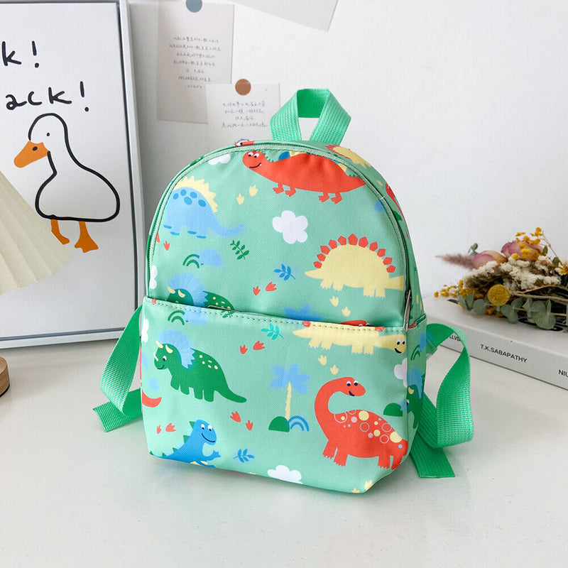 #A Cute Dinosaur Kid Backpack Kindergarten Children Boy Girl Nylon Casual Scho