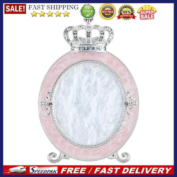 Women Crown Shape Nail Art Plate Nail Display Stand Photo Props for Salon Hom