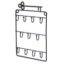 Modern Wall Mounted 11 Hangers Hooks Key Holder Coat Hat Storage Rack (A) Newly