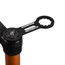 Bolany Aluminum Alloy MTB Bike Front Fork Cap Wrench Repair Tools (Black)