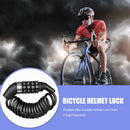 Bike Helmet Backpack Lock Anti Theft 4 Digit Combination Steel Wire Cable Lock