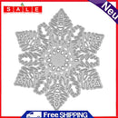 Silicone Snowflake Shape Seal DIY Stamping Scrapbook Paper Cut This Album Tool