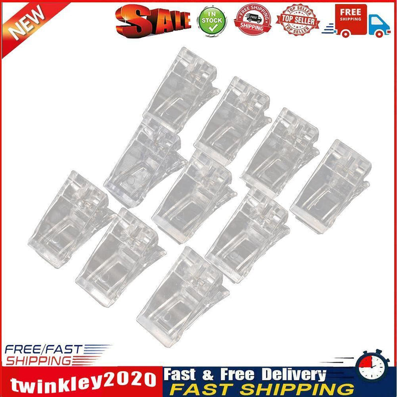 10pcs Quick Building Mold Nail Tips Clip Finger Extension UV Gel Builder Newly
