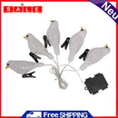 5 LED Acrylic Bird String Lights Waterproof Fairy Lamp Garden Landscape Decor