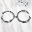 Couple Bracelet Rope Braided Bracelet Rope Alloy Lover  Friendship Bracelet