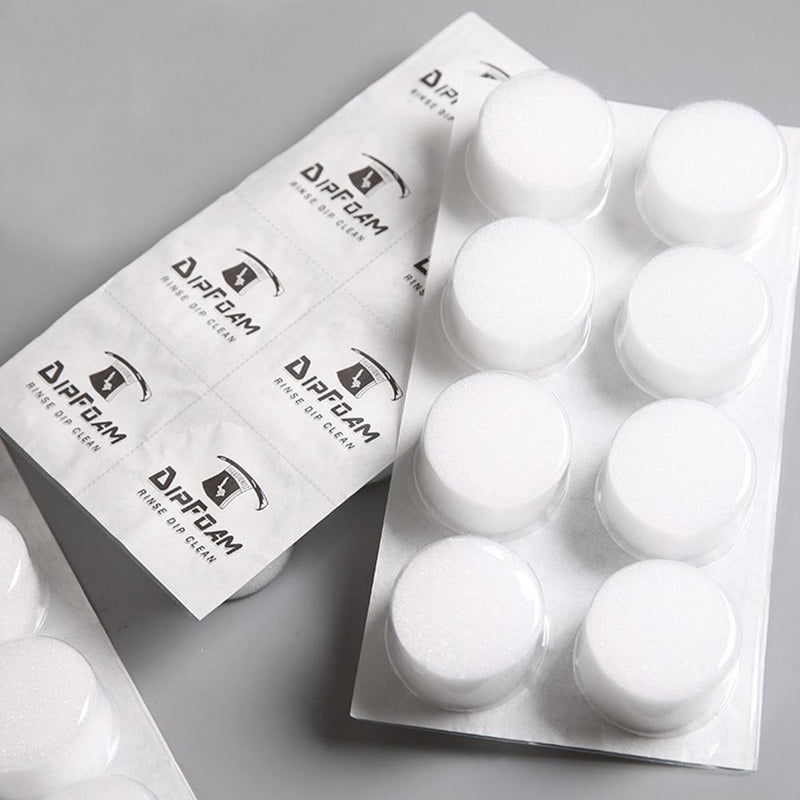 24pcs/Box Disposable Sterilized Tattoo Needle Dip Foam Cleaning Cup Tattoo Tools