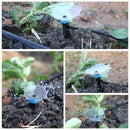 20x Garden Adjustable Nozzle Drip Irrigation Watering Sprinkler for Flower