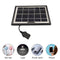 USB Solar Panel Outdoor 5V Travel Solar Charger Generator for Phone Flashli
