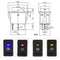 Work Light Switch 4-Pins On/Off 12V 35A LED Indicator Driving Fog Lamp