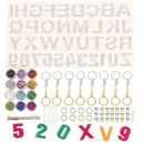 186Pcs/set DIY Jewelry Silicone Casting Molds Tools I5R4 Set I5L7 Contains W0H8