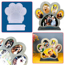 Photo Frame Drop Glue Mold - Silicone Dog Paw Shaped Picture Frames Mold Newly