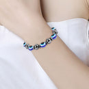 Turkish Lucky Evil Eye Bracelet Magnet Bead Hand Chain Men Women Jewelry Newly