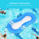 Inflatable Pool Air Mattress Lounger Foldable Floating Party Beach Water Hammock
