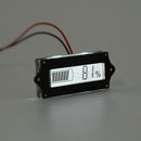 Universal Battery Indicator LCD Display Batteries Capacity Monitor (White) Newly
