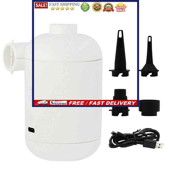 Swimming Ring Air Pump Portable Electric Mini Inflator Lightweight Party Supplie