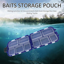Fishing Lure Box 10 Compartments Bait Hook Storage Box Case Fishing Tackle