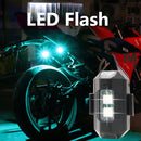 #A Rechargeable DC 5V LED Night Light Drone Strobe Flashing Lamp for Car Motorcy