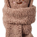 Cute Caps Winter Warm Bear Ear Hat Hat Scarf Set Beanies Caps Earflap Earmuff