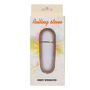 Face Oil Absorbing Roller Volcanic Stone Summer Blemish Remove Ball (White)