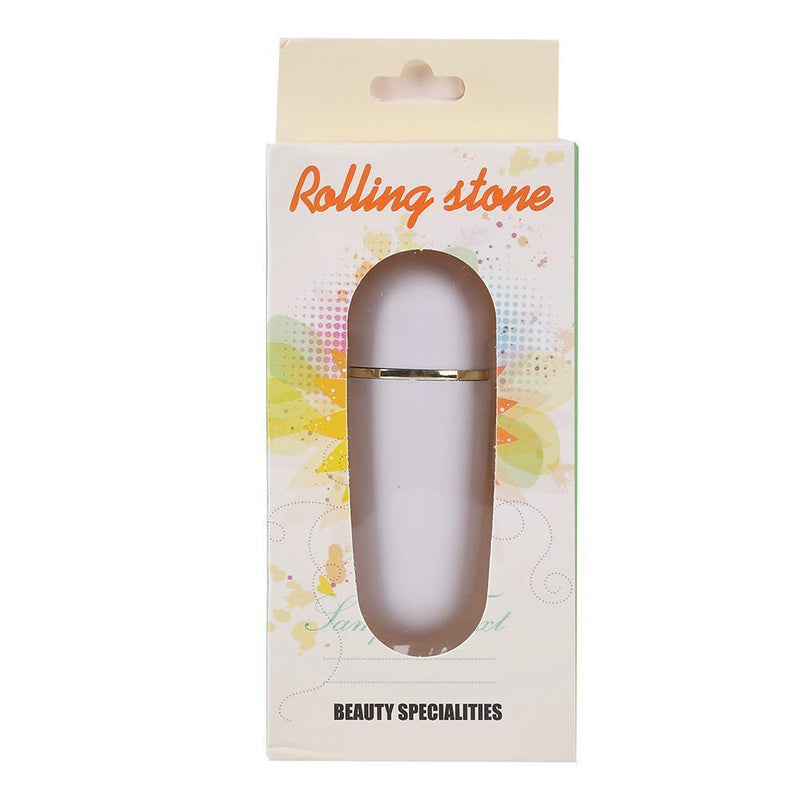 Face Oil Absorbing Roller Volcanic Stone Summer Blemish Remove Ball (White)
