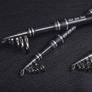 #A Portable Telescopic Fishing Rod Aluminum Alloy Fishing Poles Fishing Tackle G