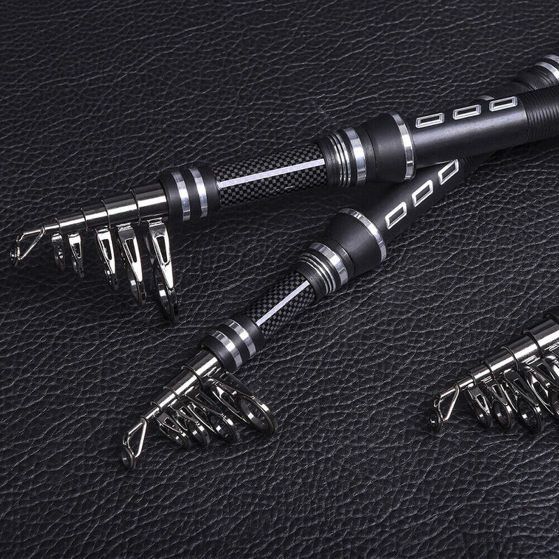 #A Portable Telescopic Fishing Rod Aluminum Alloy Fishing Poles Fishing Tackle G