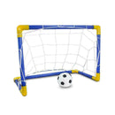 INDOOR OUTDOOR KIDS CHILD FOOTBALL SOCCER SPORT GAME POST P1L3 PUMP GOAL R5E0