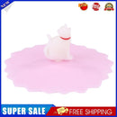 Silicone Heat-resistant Dust-proof Sealed Cup Lid Food Wrap Cover (Cat)