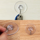 Hangers Rubber Glass Wedding Supplies Suction Cup Wall Hook Transparent Sucker