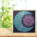 5D DIY Special Shaped Diamond Painting Moon Cross Stitch Mosaic Craft Kits Decor