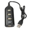 4 Port USB 2.0 High Speed Mini Hub Female Pattern for Laptop PC