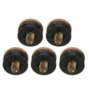 Replacement 13mm Pool Billiard Cue Stick Ferrules Screw-On Tips for Snooker
