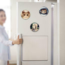 Cat Fridge Magnet Cute Animal Refrigerator Magnets Glass Cabochon U1D8