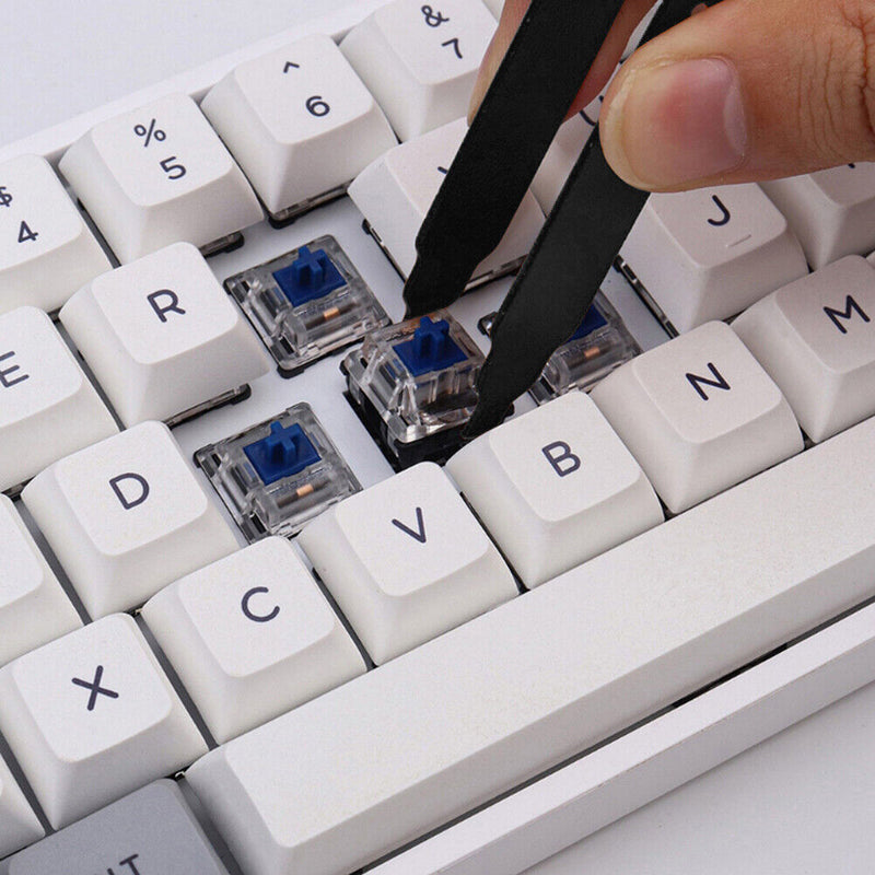 Mechanical Keyboard Shaft Key Cap Puller Switch Replace Remover Kit (Black)