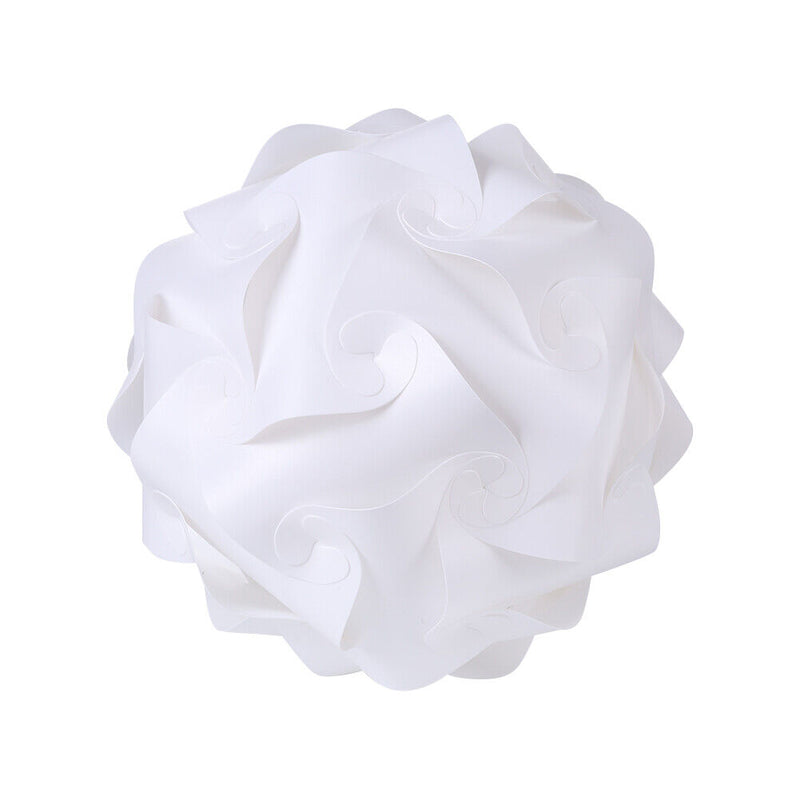 Modern Pendant Lights Bedroom Hanging Lamp Nordic Lampshade Holder (White) Newly