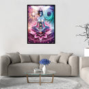 Full Square Drill Drawing Picture 5D Shining Goddess DIY Diamond Painting K