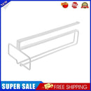 Home Wine Glass Holder Cabinet Stemware Organizer Rack Kitchen Tool (White)