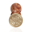 Sealing Wax Classic Initial Wax Seal Stamp Alphabet Letter S Retro Wood Newly