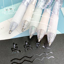 Adhesive Pen Shape Double Sided Adhesive Dots Stick Roller Dispensing Glue