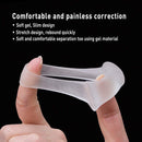2pcs SEBS Toe Separator Split Ring Pad Overlap Thumb Hallux Valgus Correcti