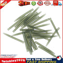 30pcs/bag Durable Rubber Tip Tube Anti Wrap Sleeve Connect with Fish Hook Newly