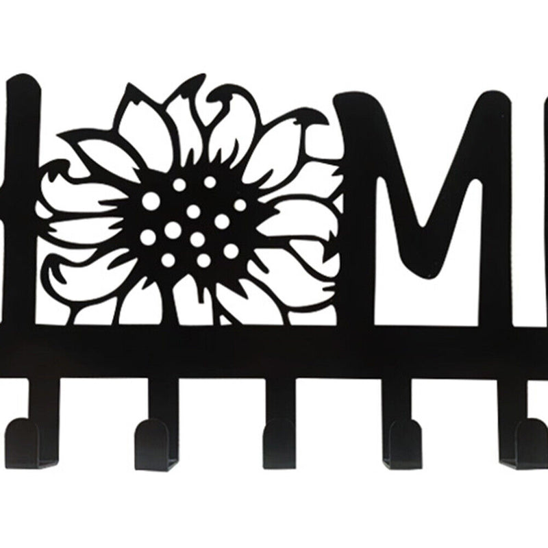 Home Metal Key Holder Multipurpose Living Room Bedroom Kitchen Hooks Hanger Rack