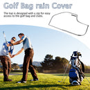 PVC Golf Bag Rain Cover Dustproof Anti-Static Portable Outdoor Sporting Supplies