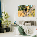 Jigsaw Puzzle 1000pcs DIY Lion Adults Children Educational Assembling Game To