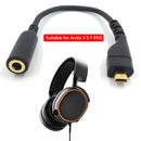 Adapter Cable for Arctis 3 5 7 PRO Gaming Headset Sound Card Cord Line (B)