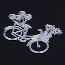 DIY Lovely Bike Bicycle Metal Cutting Dies Stencil For Scrapbooking Paper Newly
