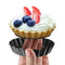 6pcs Mini Pie Muffin Cupcake Pans Mould Non-stick Tart Flan Round Molds Newly