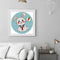 14CT Partial Cross Stitch Sailor Rabbit Stamped DIY Cotton Thread Needlework Kit