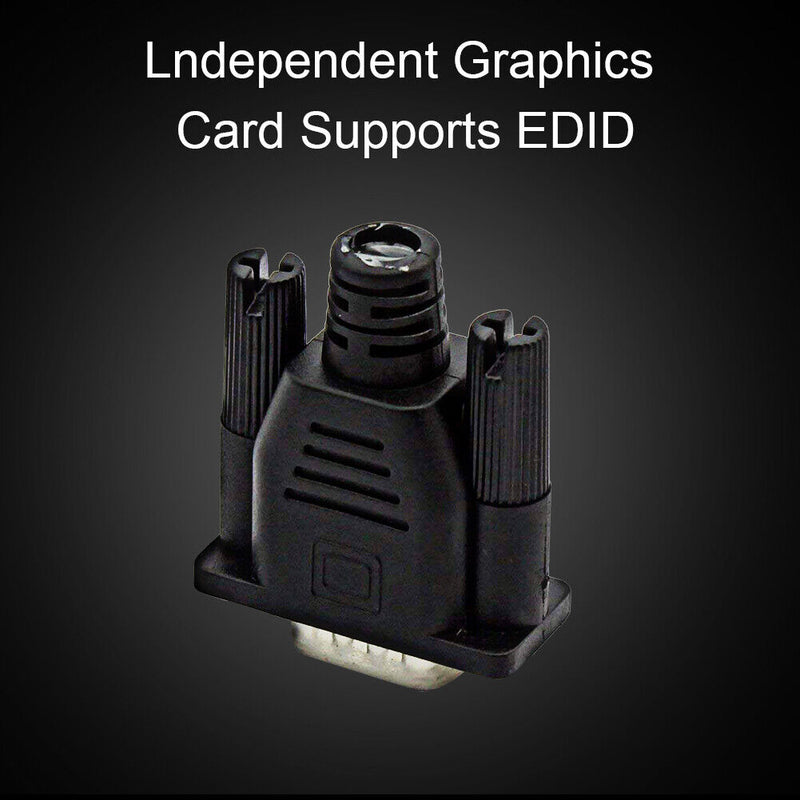 VGA EDID Dummy Plug 1080P Virtual Screen Display Emulator for Headless Computers